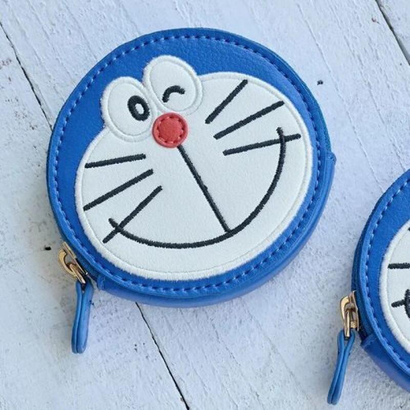 Leatherwork Rings - Carteira de Moedas Doraemon Dorami em