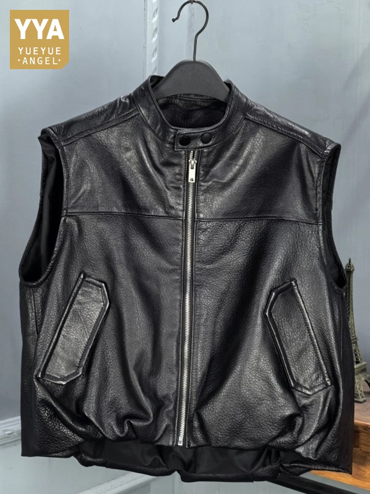Leather Work Jacket Women'S - Moda outono natural pele de carneiro