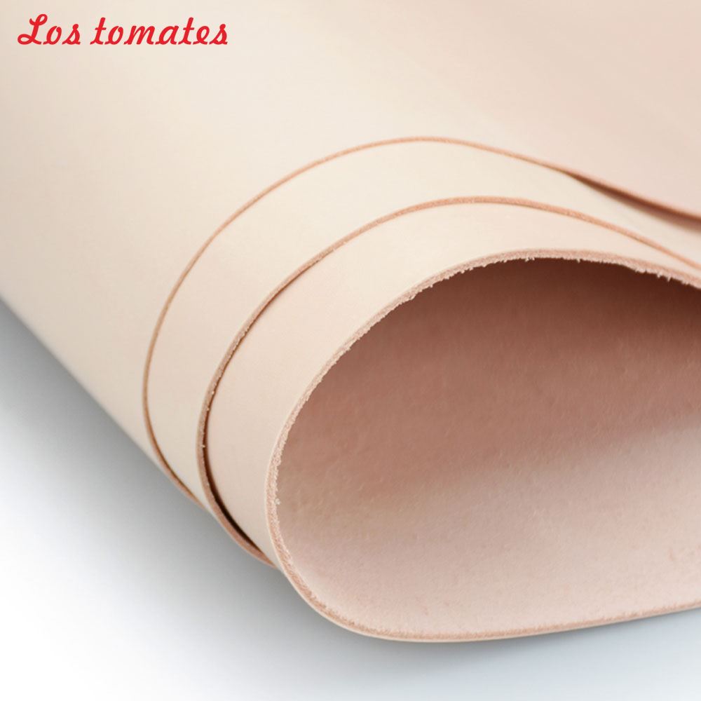 Veg Tan Leather Hide - Pele de vaca curtida vegetalmente, material