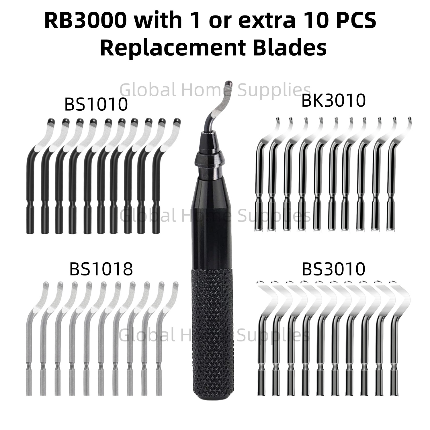 Swivel Knife Tool - Ferramenta de rebarbação rb3000 com 1