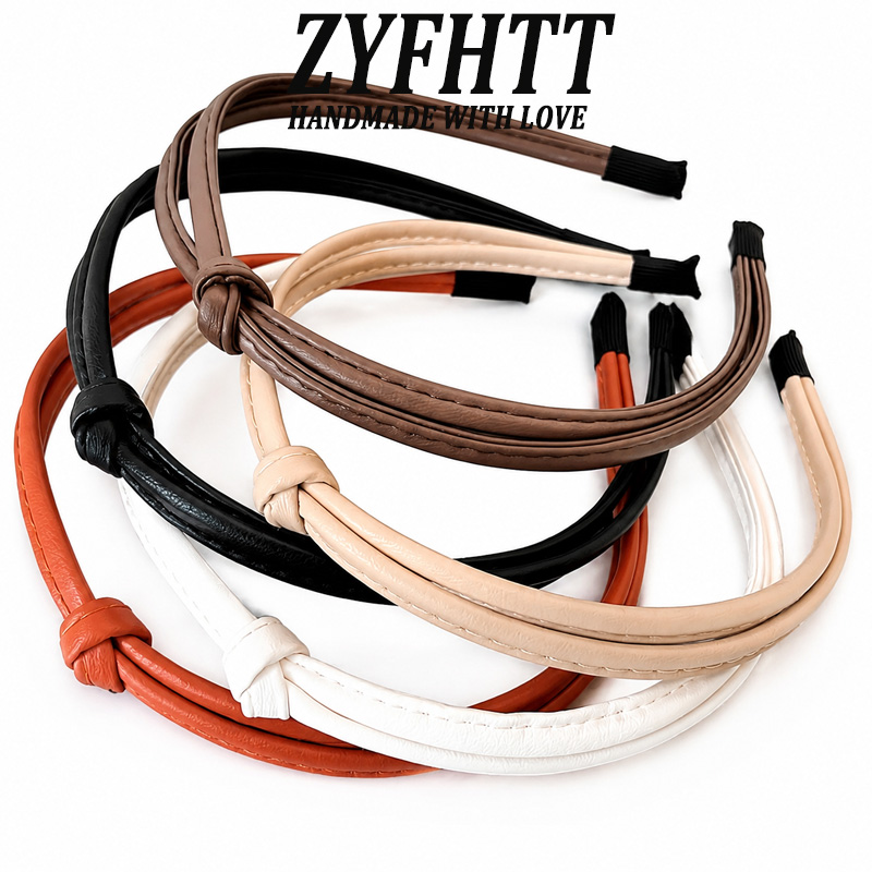 Leatherwork Pony - 1/5 peças ZYFHTT Faixa de Cabelo