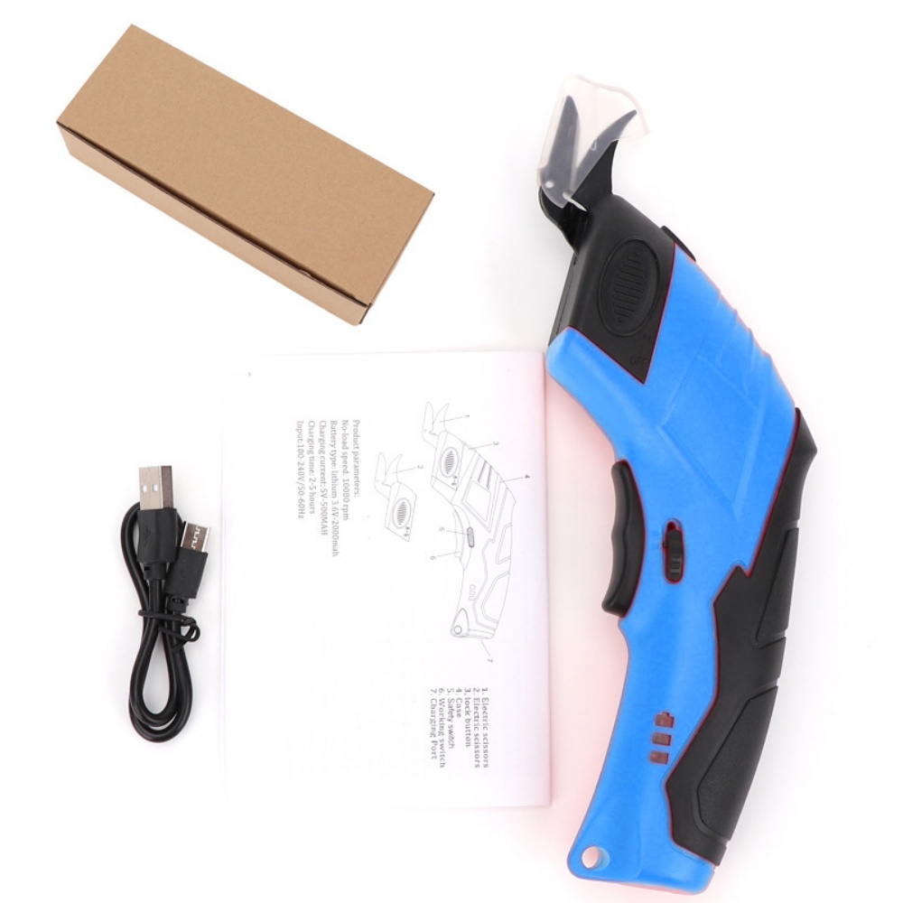 Leatherwork Machine - Tesoura elétrica 3.6v, máquina de corte