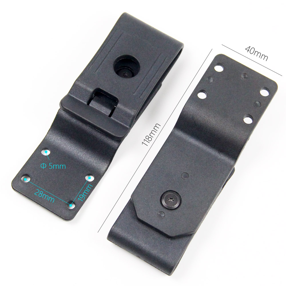 Swivel Knife Tool - 2 pçs cinto loops clipe para