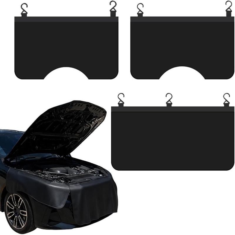 Leather Work For Car - Tapete Magnético Automotivo para Trabalho, Conjunto