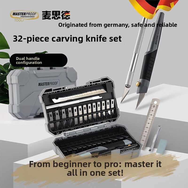 Leatherwork Hobby - Conjunto de Facas Exacto com 23/32