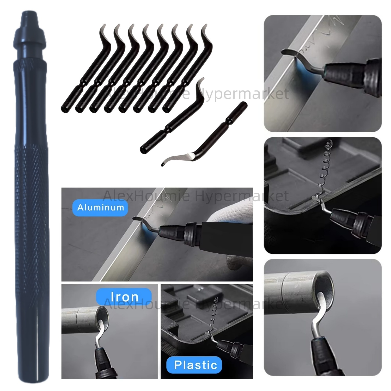 Swivel Knife Tool - Rb1288 kits de ferramentas de rebarbação