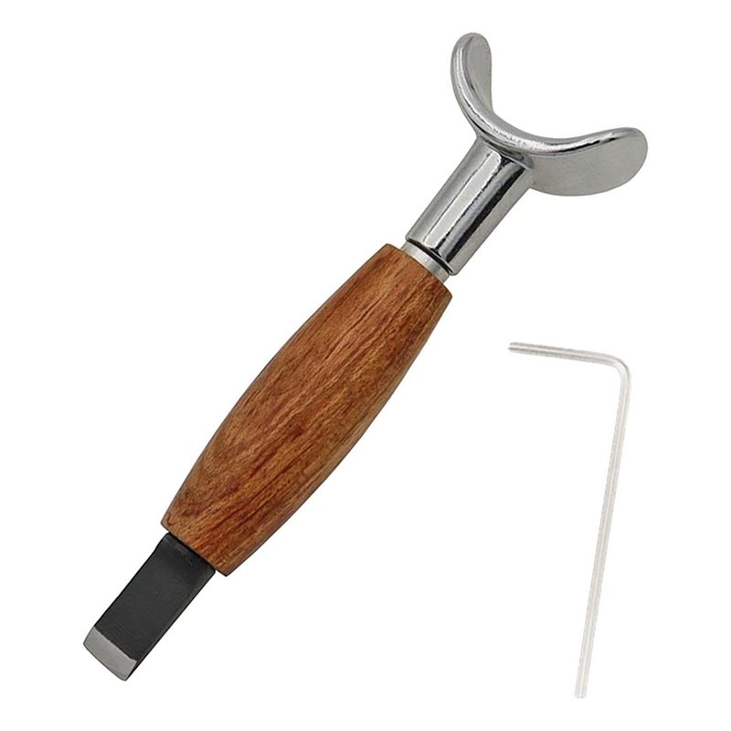 Leatherwork Knife - 【ORNAMENTO】Faca Giratória para Artesanato em Couro,