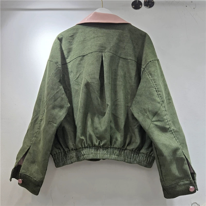 Jaqueta Feminina Curta de Velu - Leather Work Jacket Women'S avaliação e preço