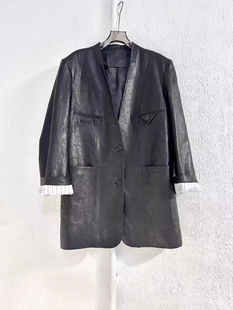 Vintage escritório senhoras ou - Leather Work Jacket Women'S avaliação e preço