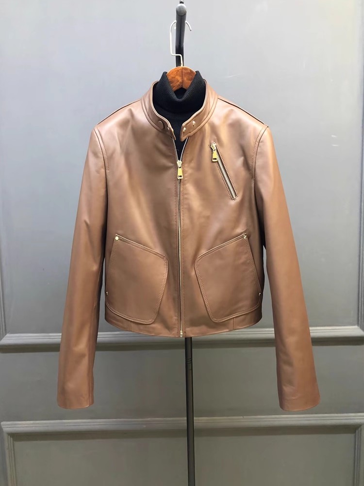 Jaqueta Curta Retro Feminina d - Leather Work Jacket Women'S avaliação e preço