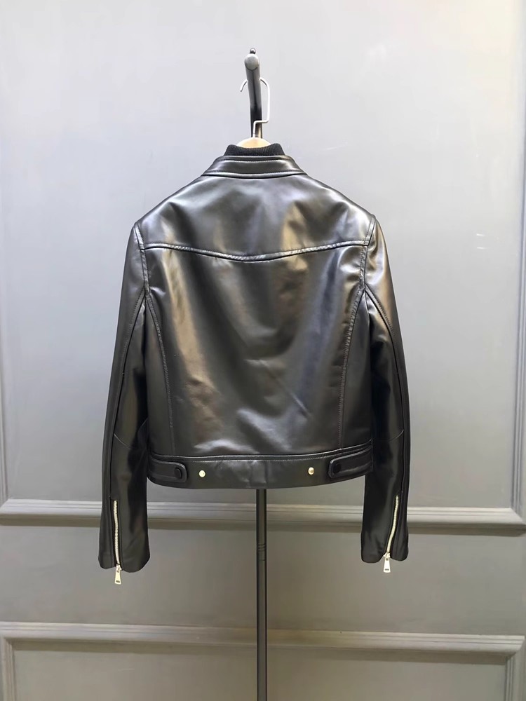 Jaqueta Curta Retro Feminina d - Leather Work Jacket Women'S avaliação e preço