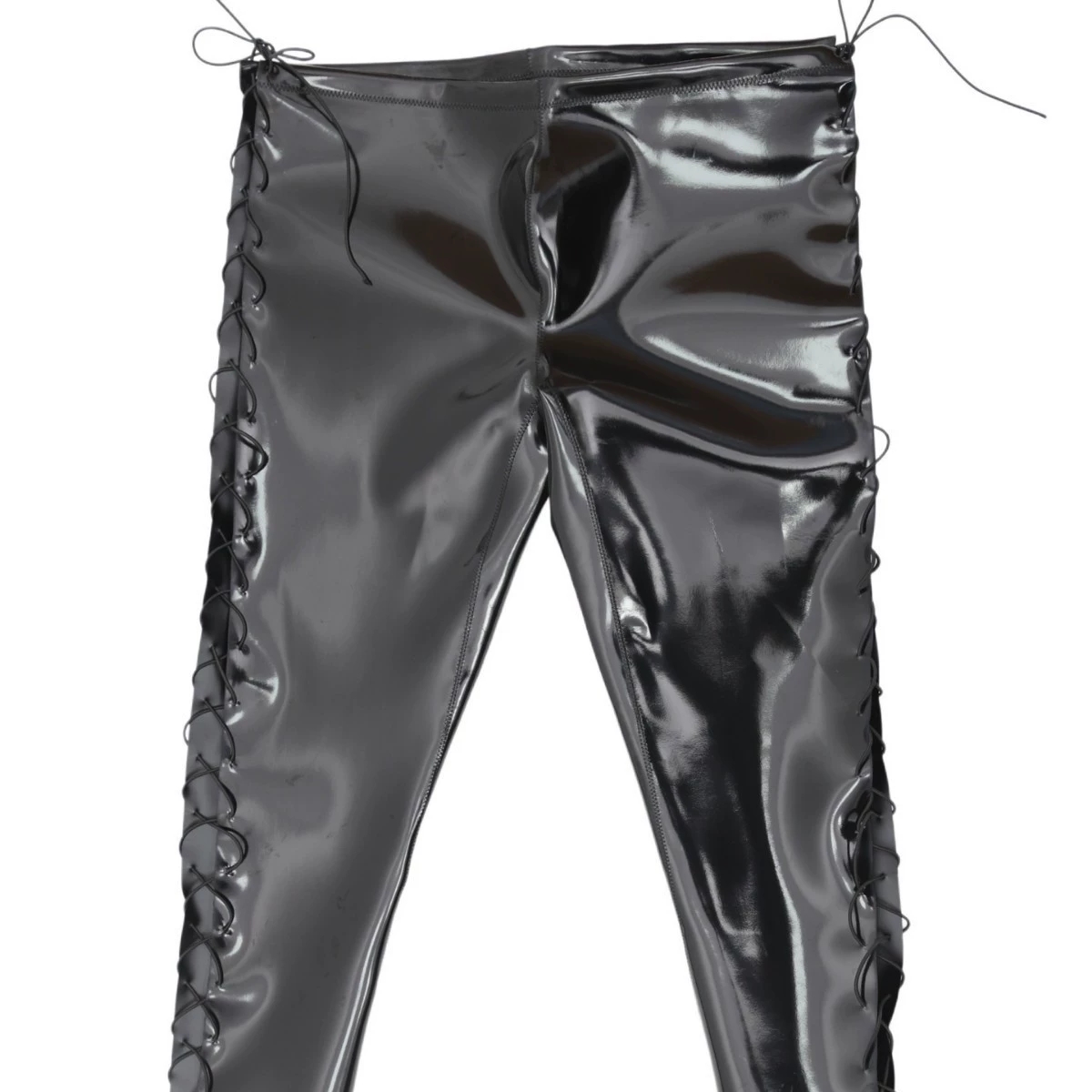Sexy masculino à prova dwaterp - Leather Work Pants avaliação e preço