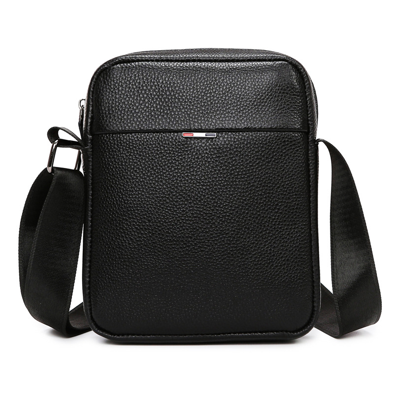 Bolsa de ombro masculina de co - Leather Work Bag Laptop avaliação e preço