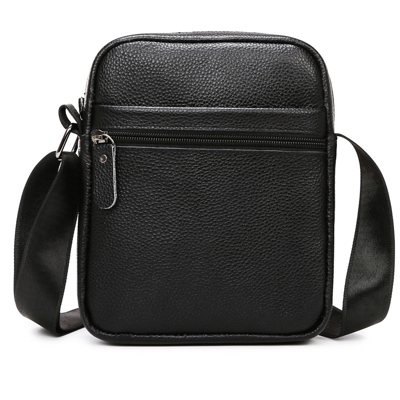 Bolsa de ombro masculina de co - Leather Work Bag Laptop avaliação e preço