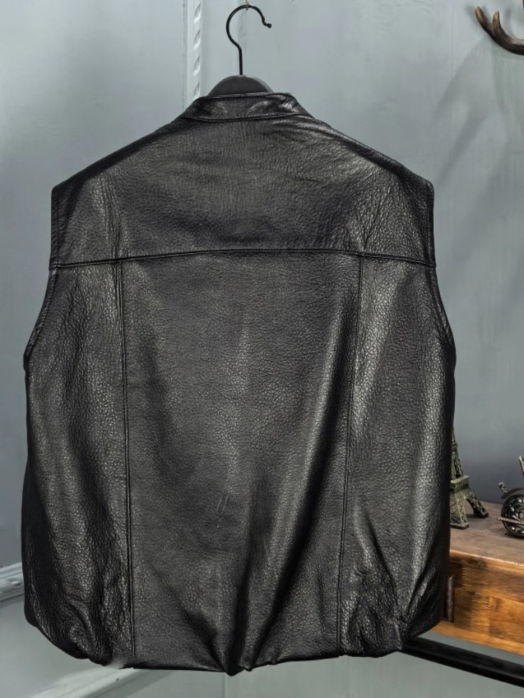 Moda outono natural pele de ca - Leather Work Jacket Women'S avaliação e preço