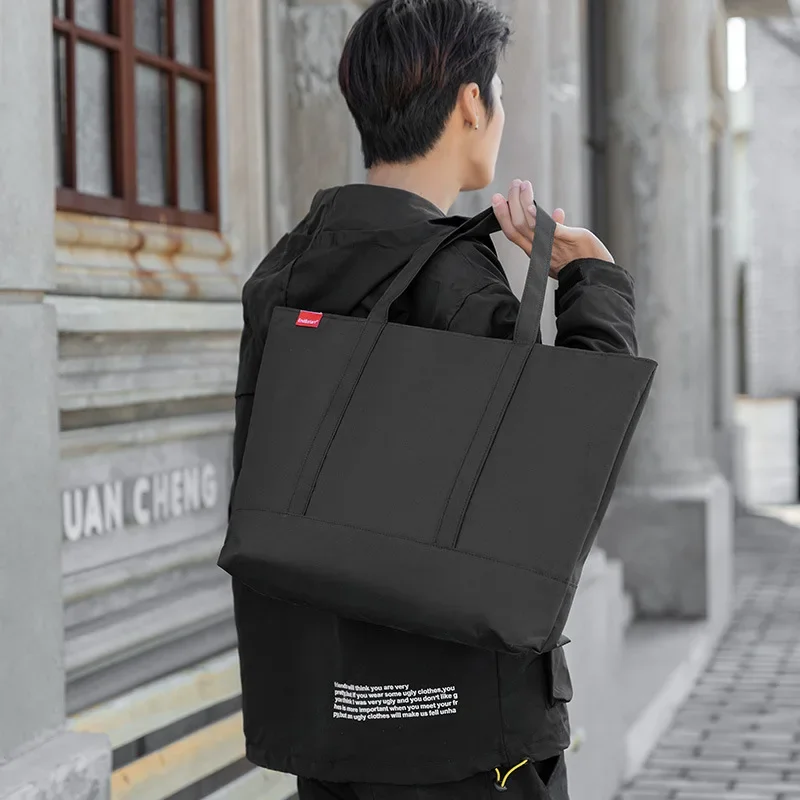 Bolsa masculina japonesa tote  - Leather Work Bag Laptop avaliação e preço