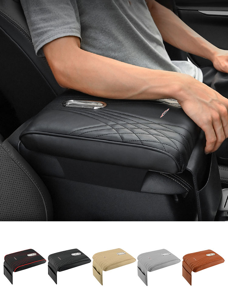 Caixa de apoio de braço do car - Leather Work For Car avaliação e preço