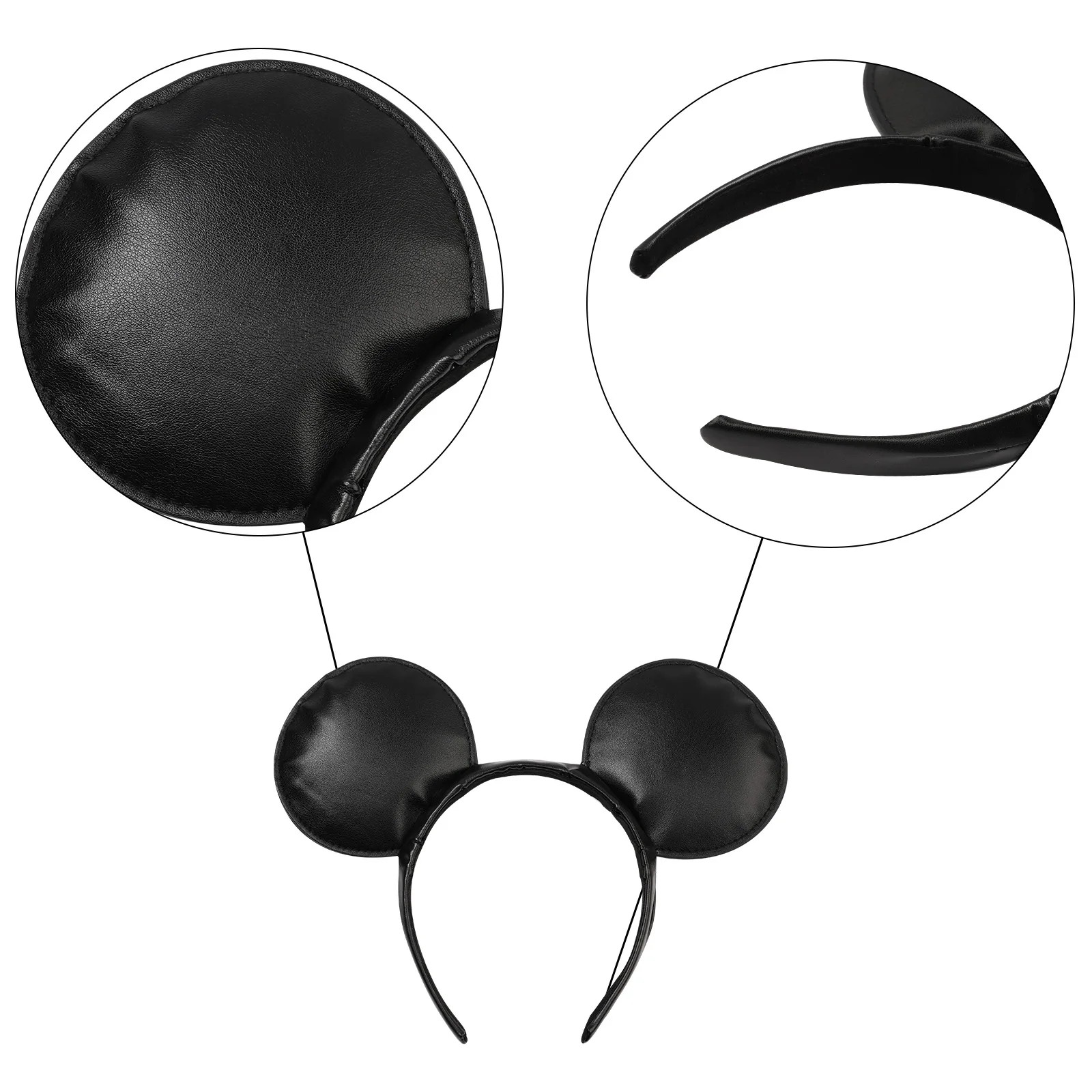 1/2 peças de faixas de cabelo  - Leatherwork Pony avaliação e preço
