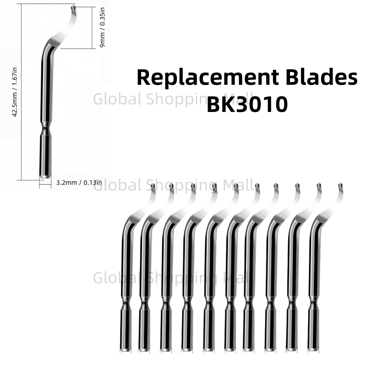 10 Lâminas Giratórias com Cabe - Swivel Knife Tool avaliação e preço