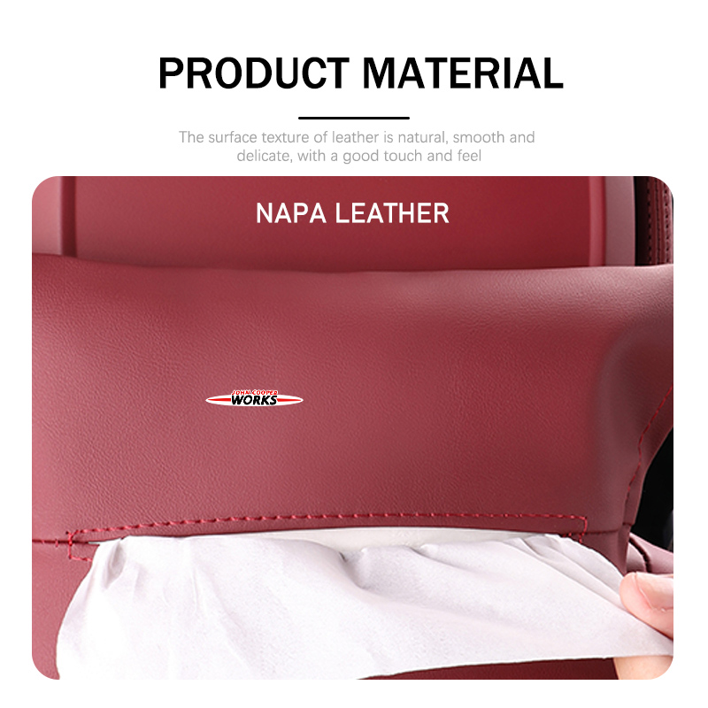 Caixa de lenços de papel para  - Leather Work For Car avaliação e preço