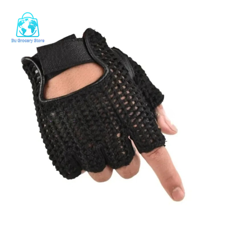 Luvas de Couro com Malha Sem D - Leather Work For Car avaliação e preço