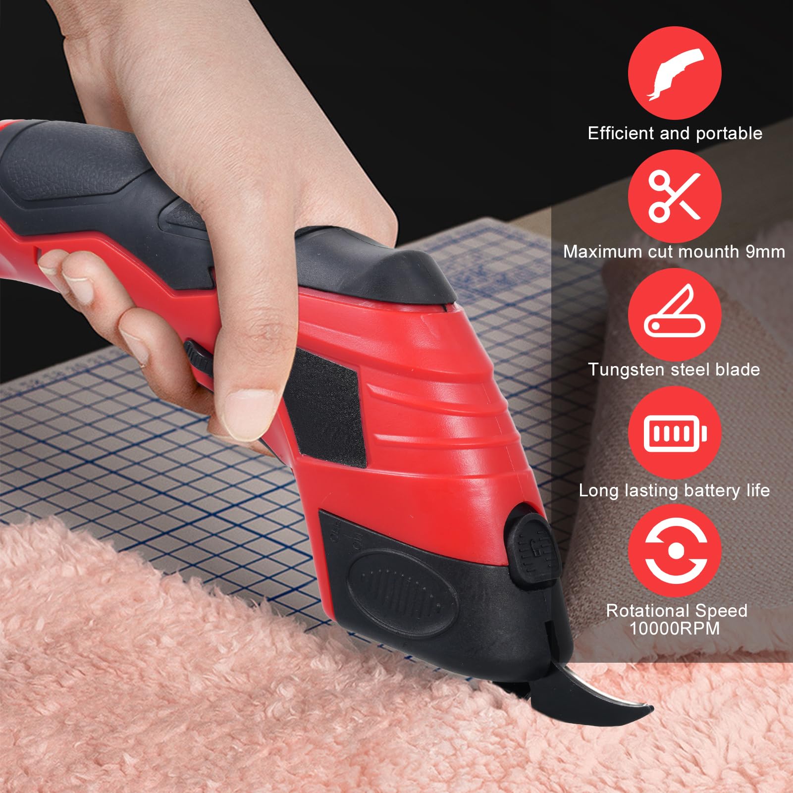 Tesoura elétrica sem fio para  - Leatherwork Machine avaliação e preço