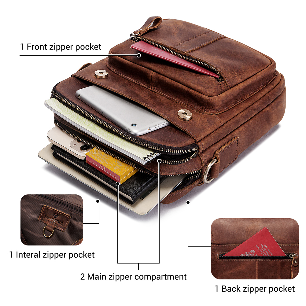 Humerpaul bolsa de ombro mascu - Leather Work Bag Laptop avaliação e preço