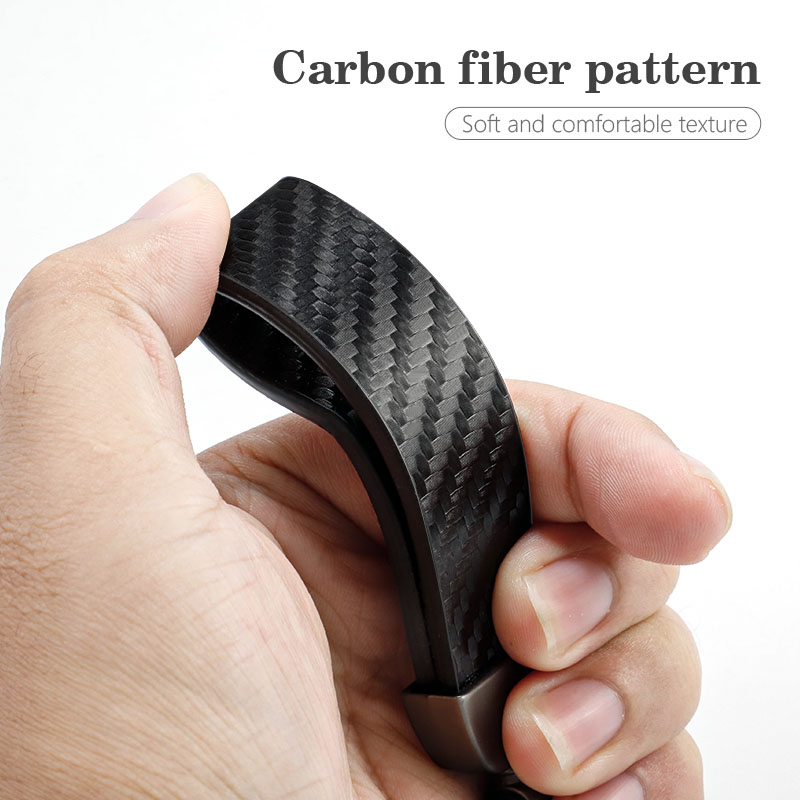 Chaveiro Estilo Fibra de Carbo - Leather Work For Car avaliação e preço