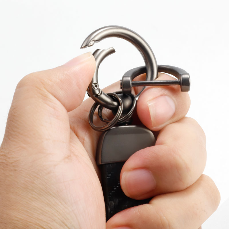 Chaveiro Estilo Fibra de Carbo - Leather Work For Car avaliação e preço