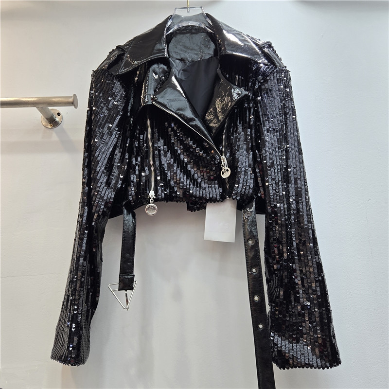 Jaqueta Curta Feminina com Lan - Leather Work Jacket Women'S avaliação e preço