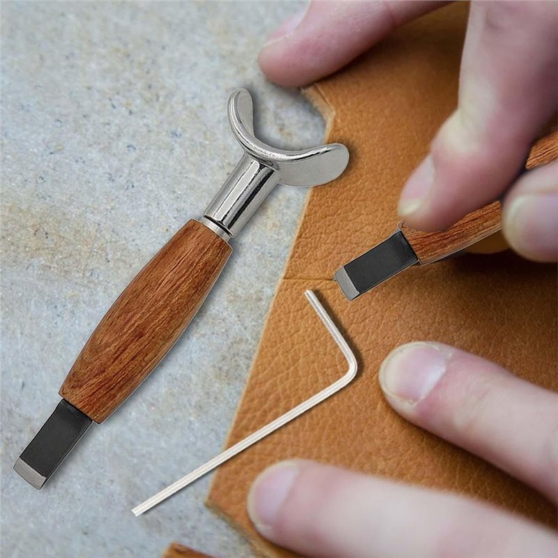 【ORNAMENTO】Faca Giratória para - Leatherwork Knife avaliação e preço